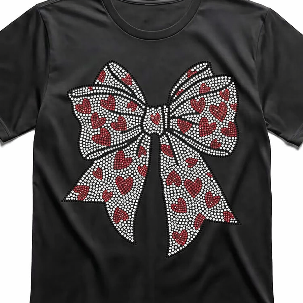 Coquette Heart Bow