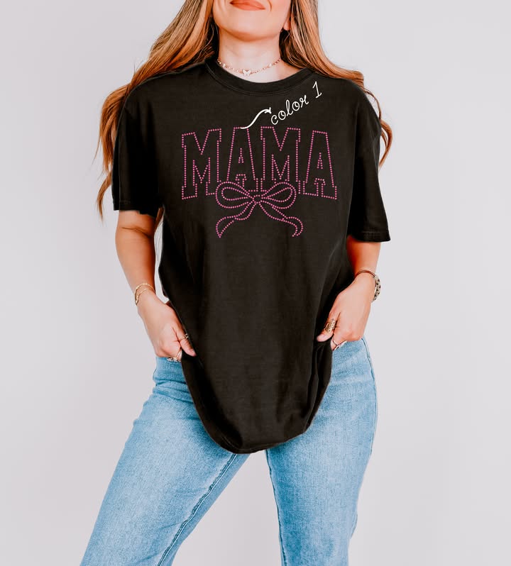 Mama with Bow