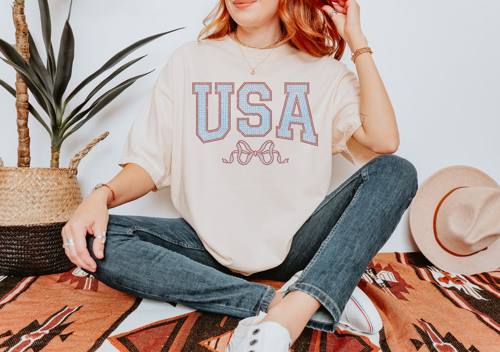 USA with Bow