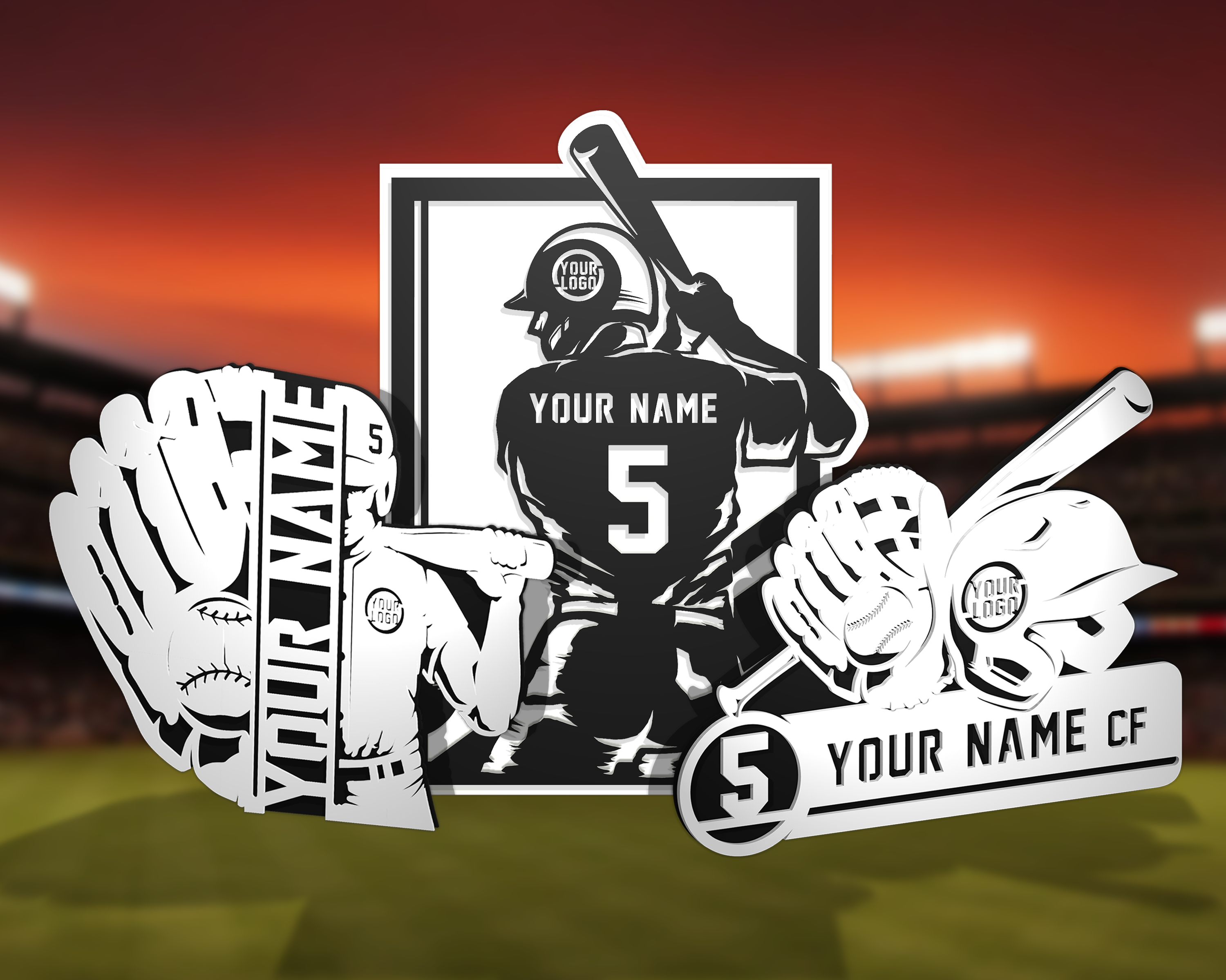 Stadium Series Plaques - Baseball