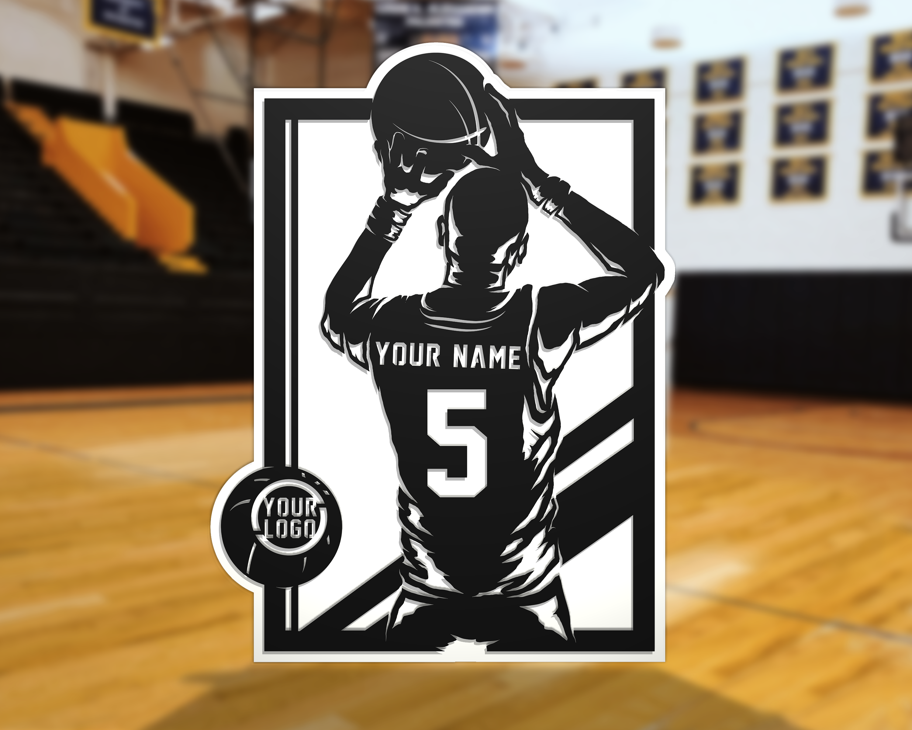 Stadium Series Plaques - Basketball