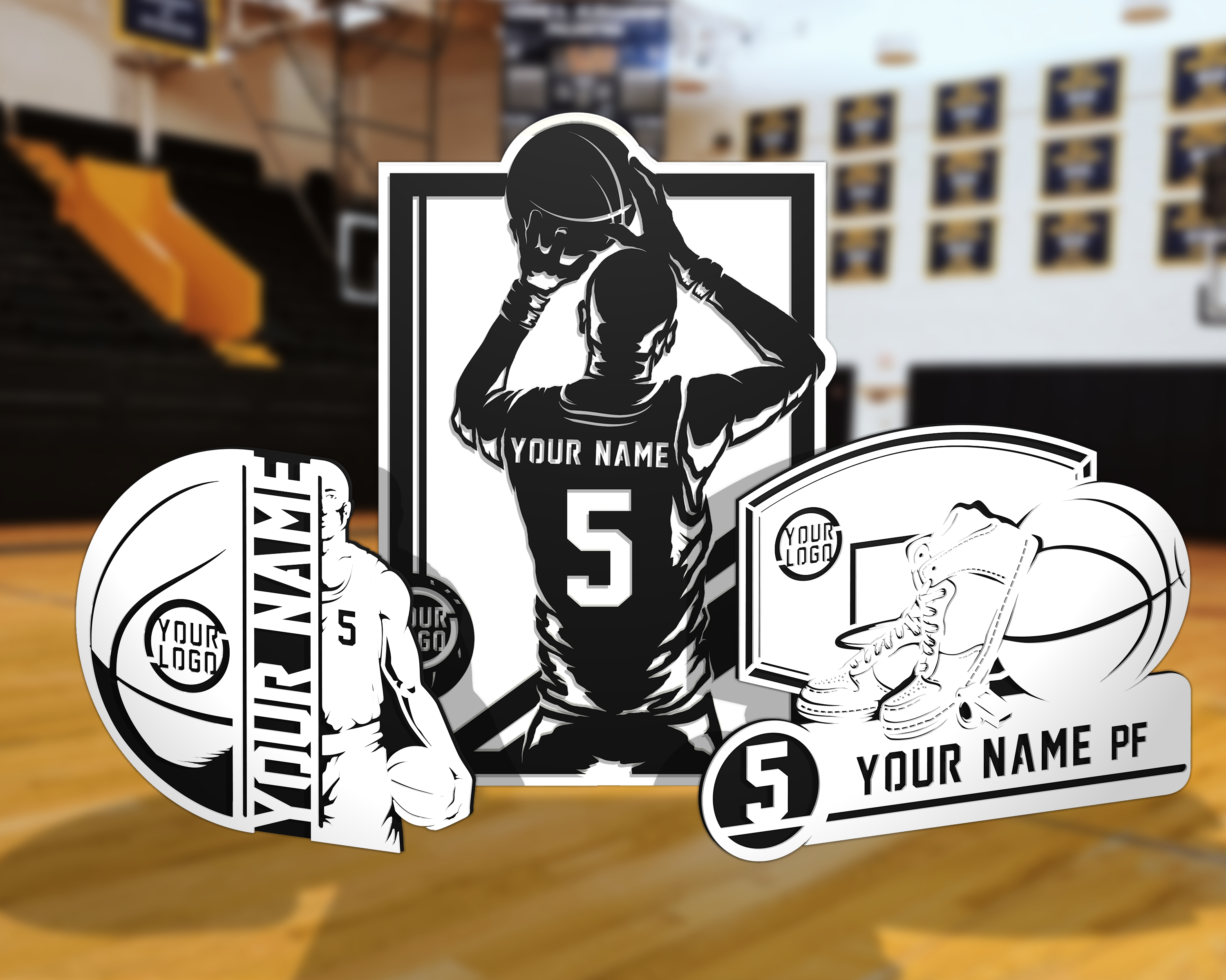 Stadium Series Plaques - Basketball