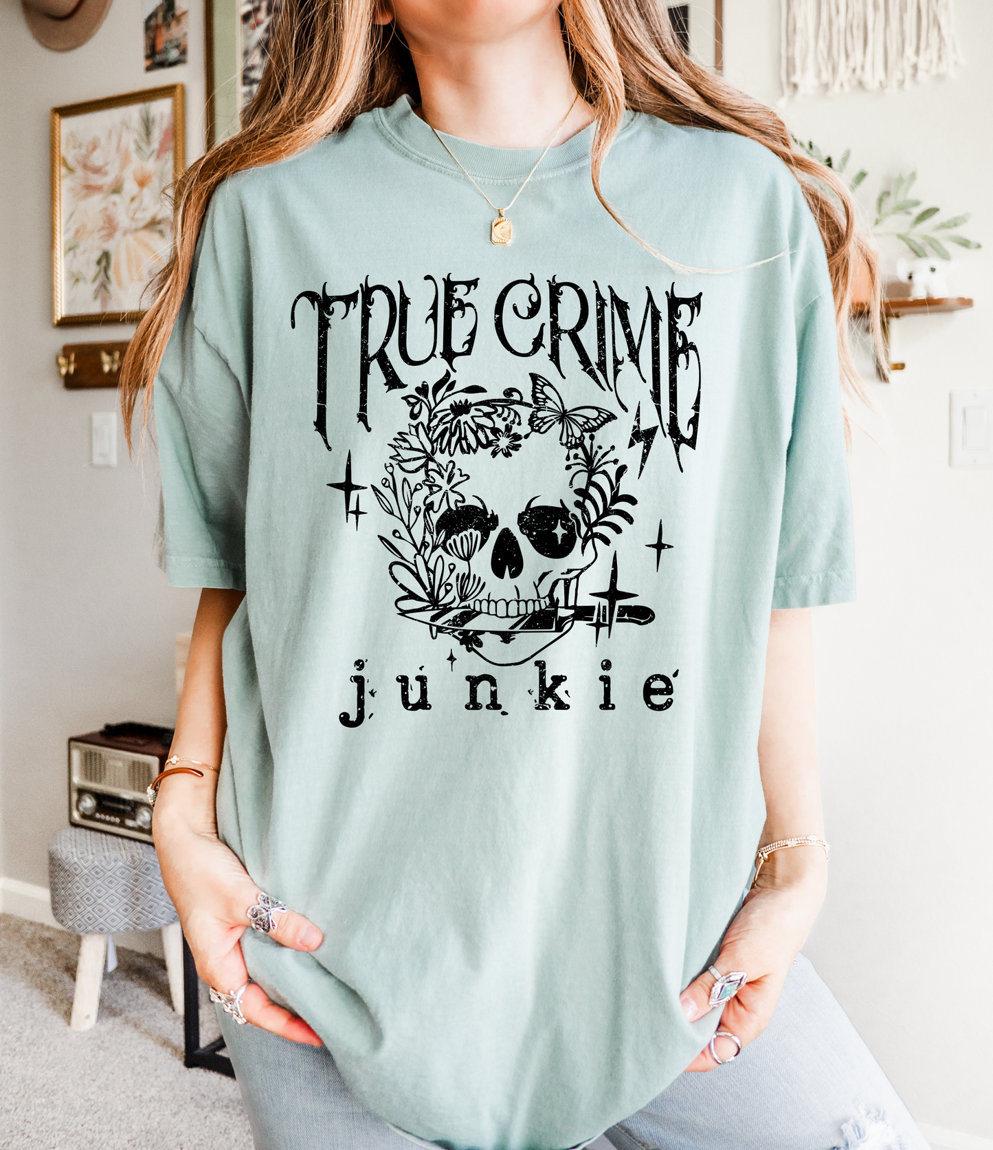 Tees- (Pre-Order) True Crime Junkie