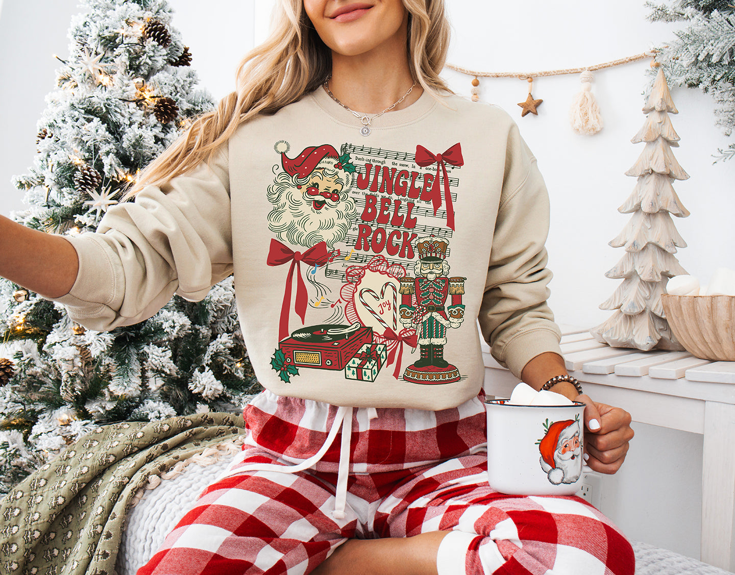 Retro Christmas Collage