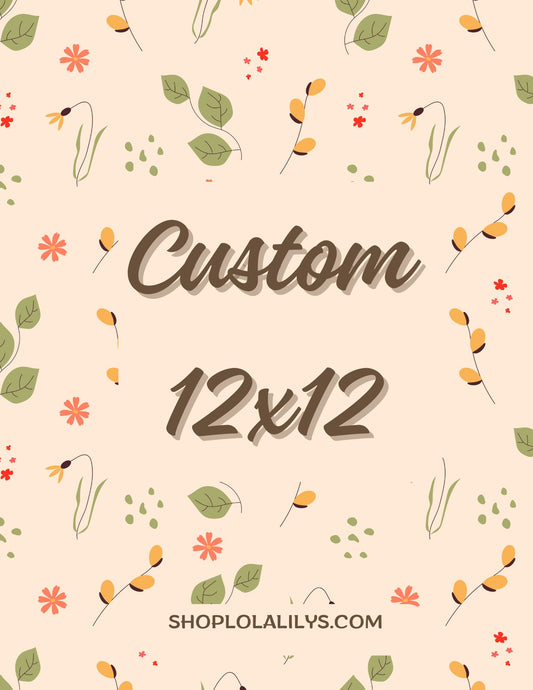 Custom DTF 12x12