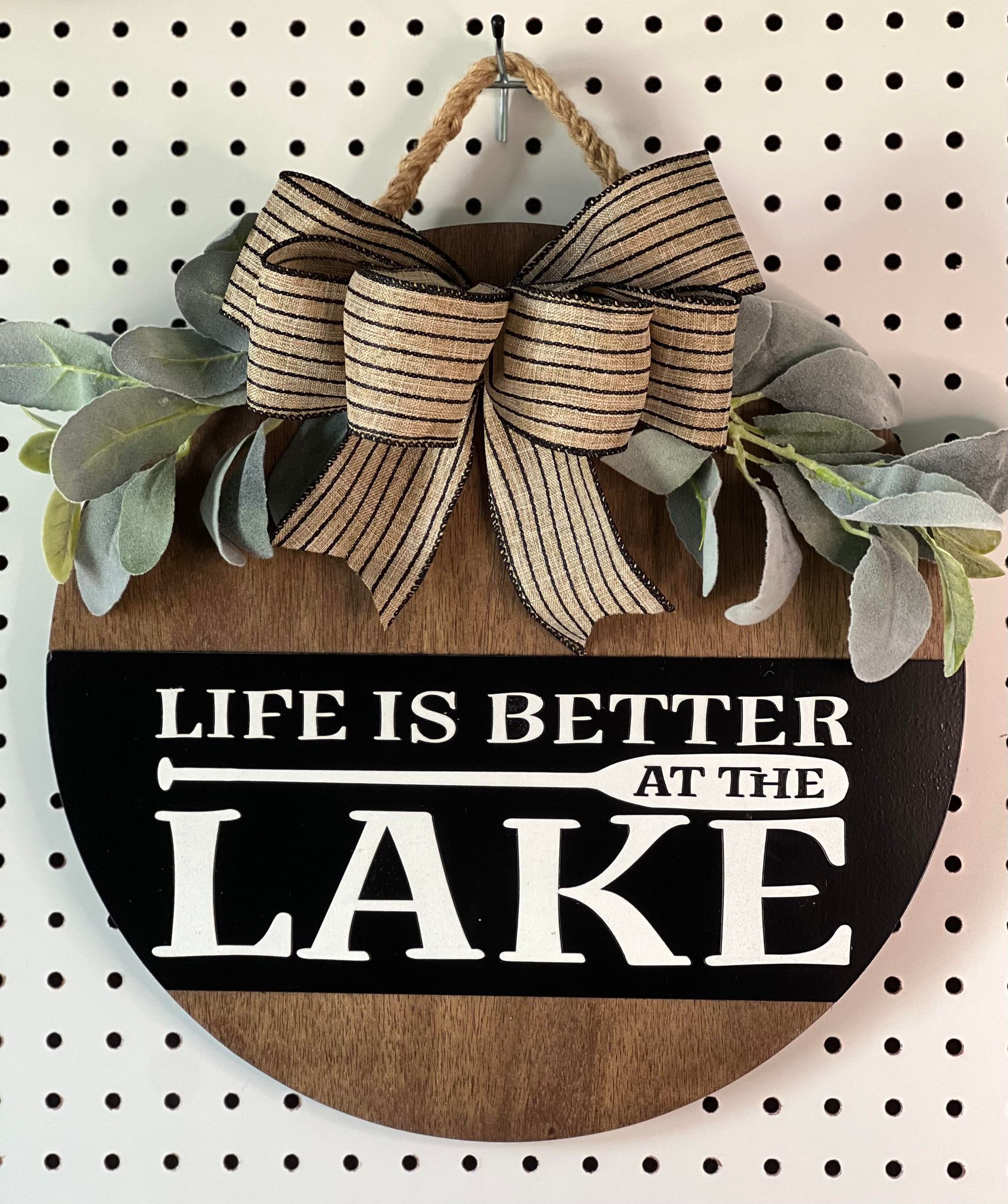 Door Hanger - Life Is Better At The Lake