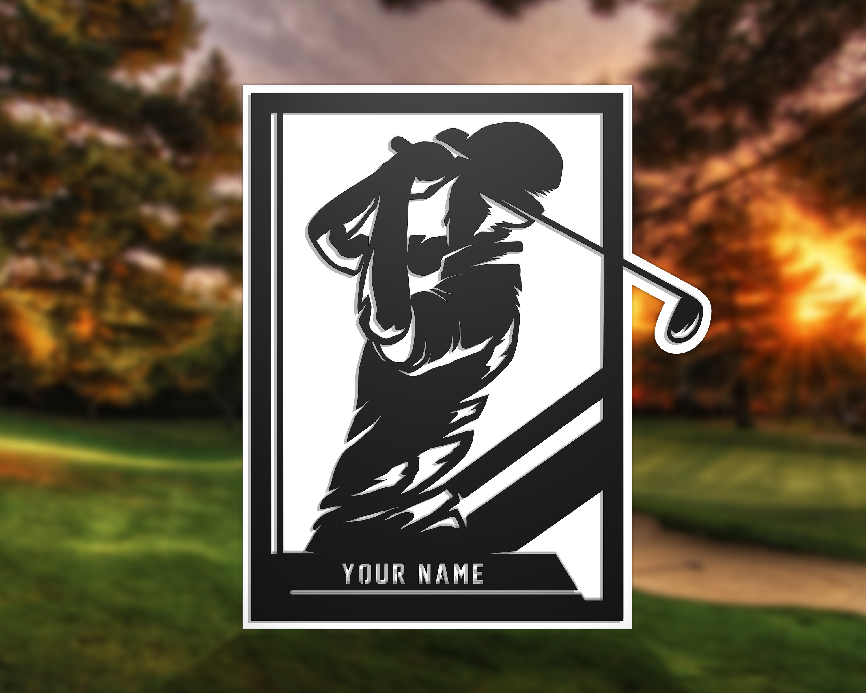 Stadium Series Plaques - Golf