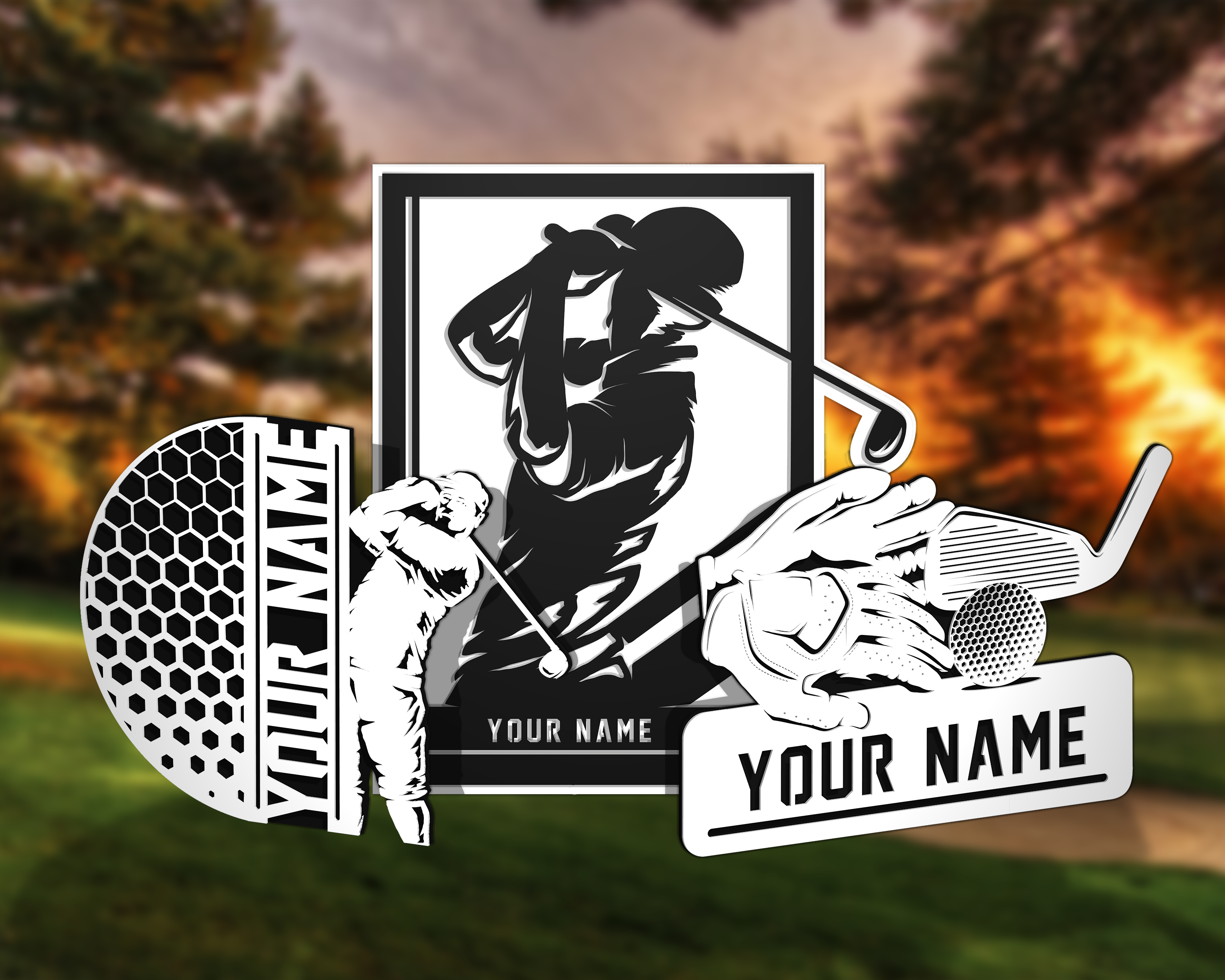 Stadium Series Plaques - Golf