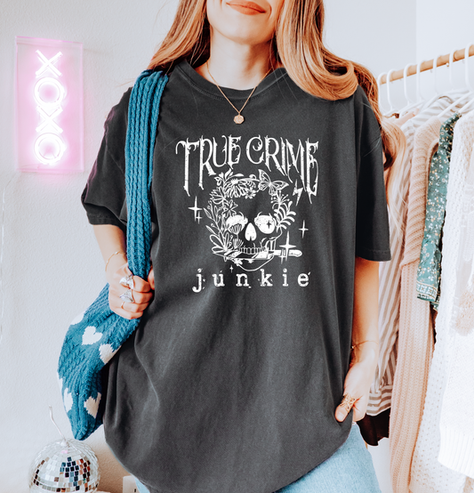 Tees- (Pre-Order) True Crime Junkie