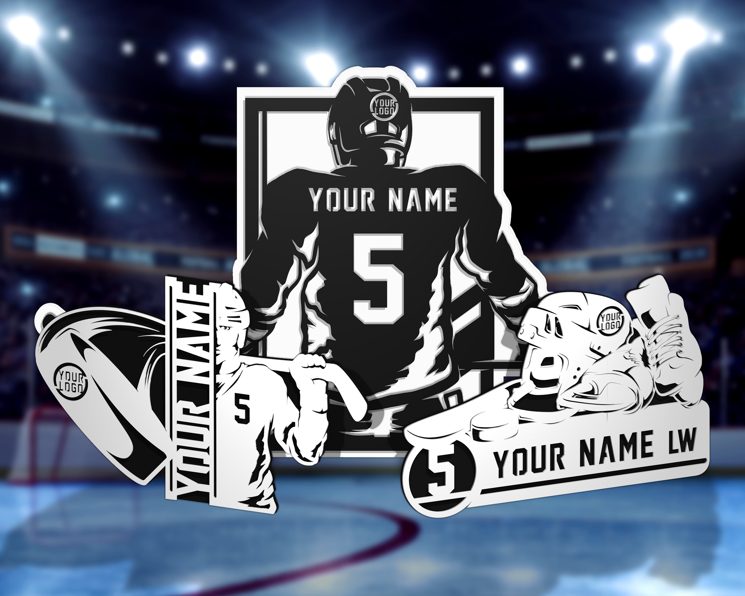 Stadium Series Plaques - Hockey