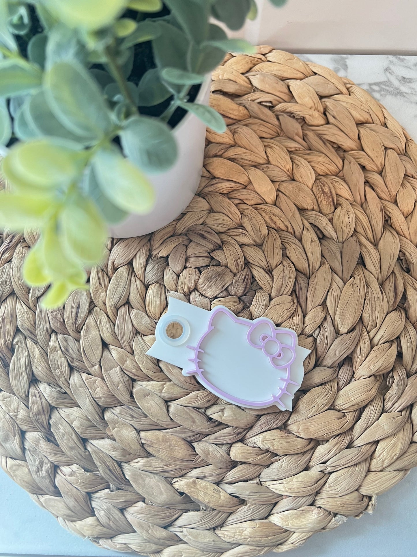 Tumbler Topper - Pastel Kitty