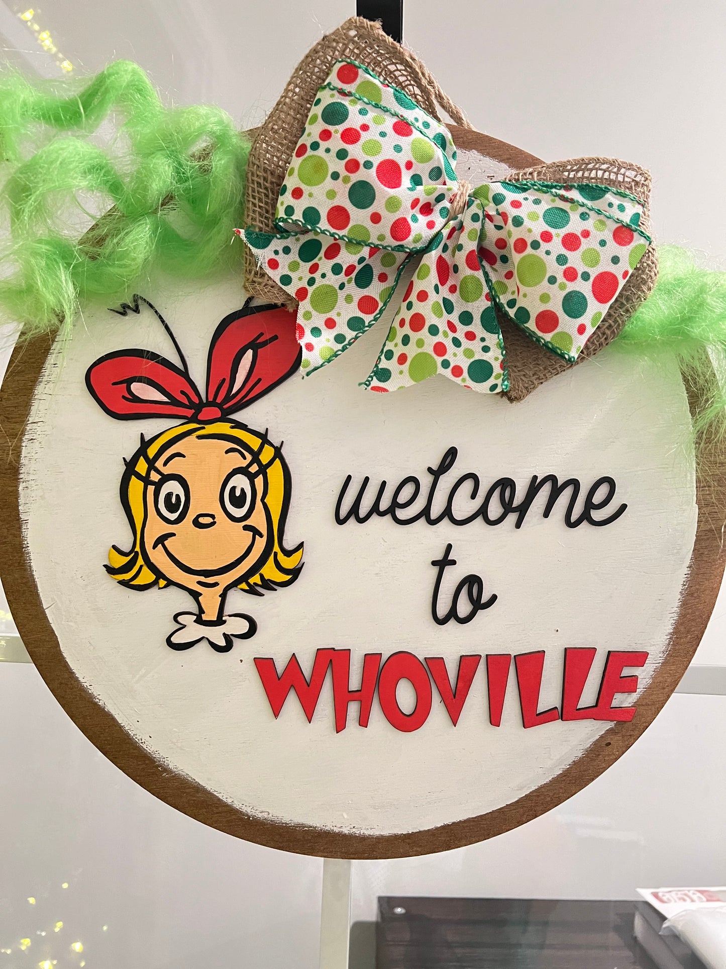 Door Hanger - Welcome to Whoville