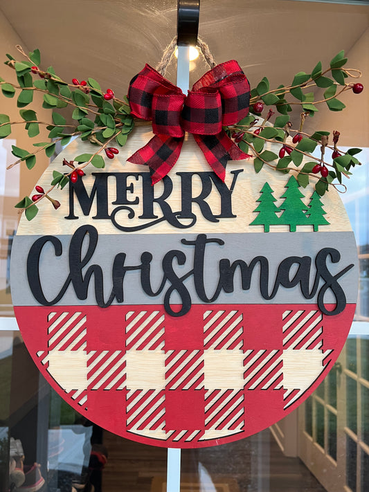 Door Hanger - Merry Christmas