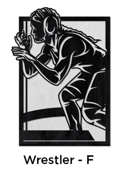 Stadium Series Plaques - Wrestling