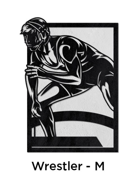 Stadium Series Plaques - Wrestling