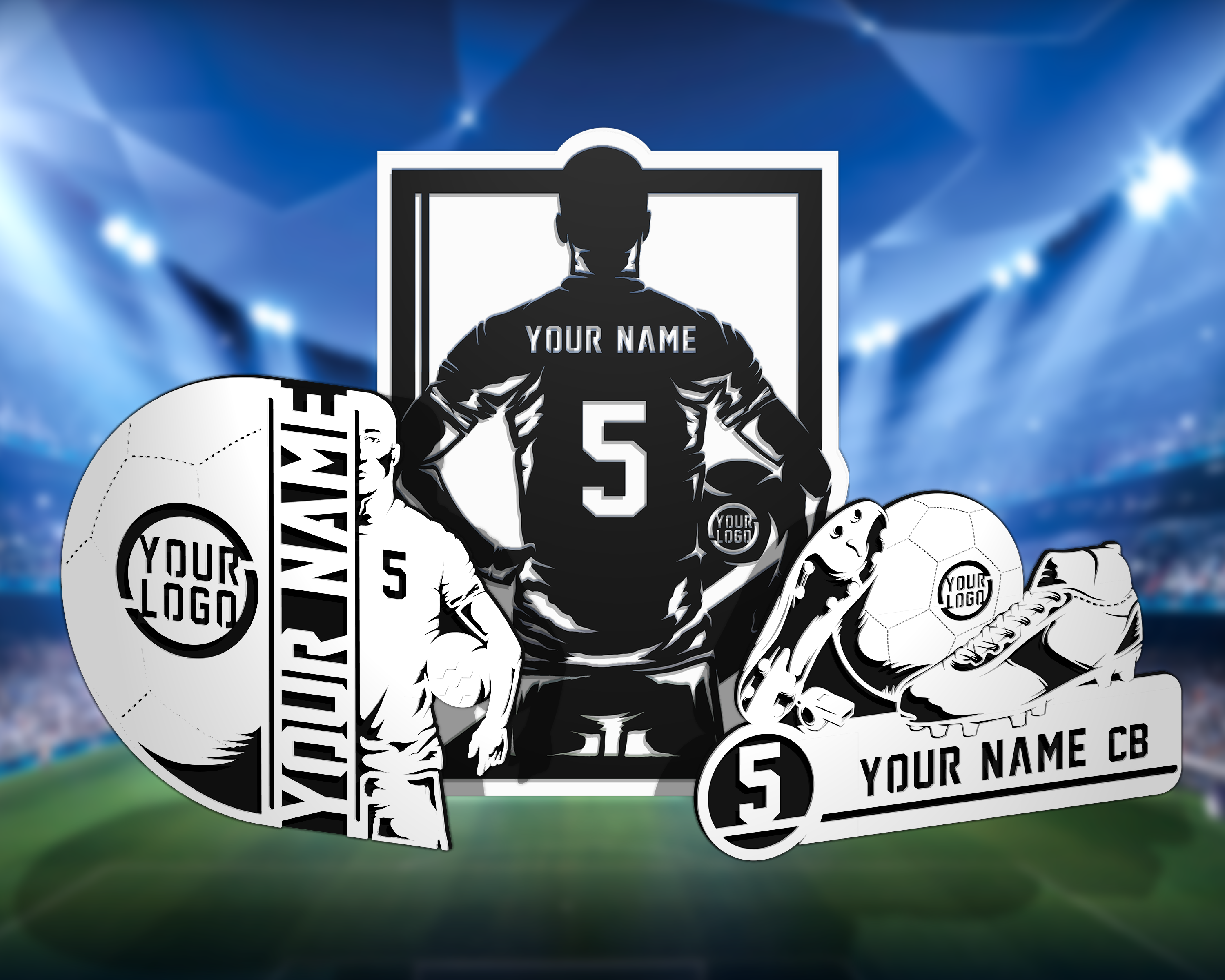 Stadium Series Plaques - Soccer
