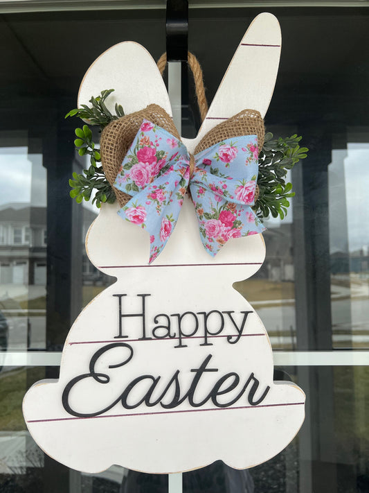 Door Hanger- Bunny-Happy Easter