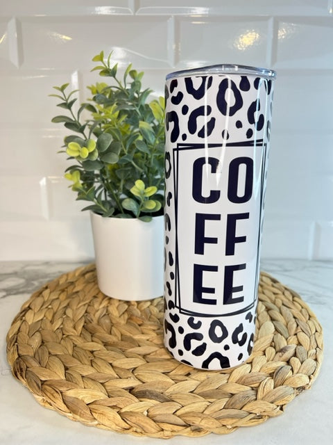 20oz Skinny Tumbler - Coffee